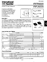 DataSheet IRFR9220 pdf